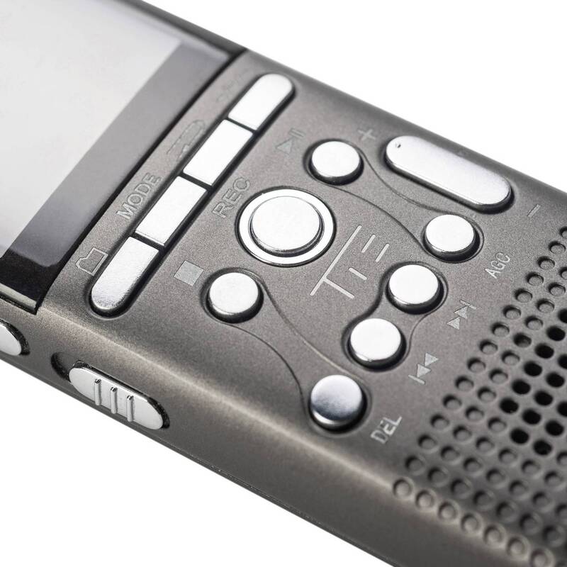 TIE Studio TX26 mobiler Audio-Recorder 2 Kanäle integriertes Mikrofon schwarz - 4260416830349