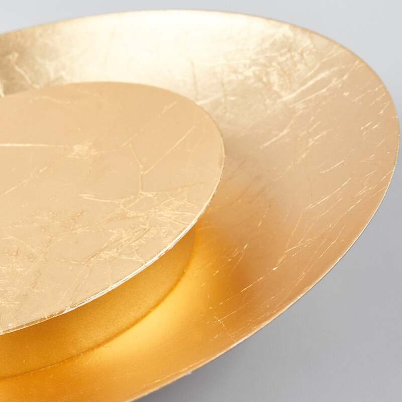 Lindby Deckenleuchte Keti LED Lampe gold rund Metall Ø35cm warmweiß 3000K - 4251096511864