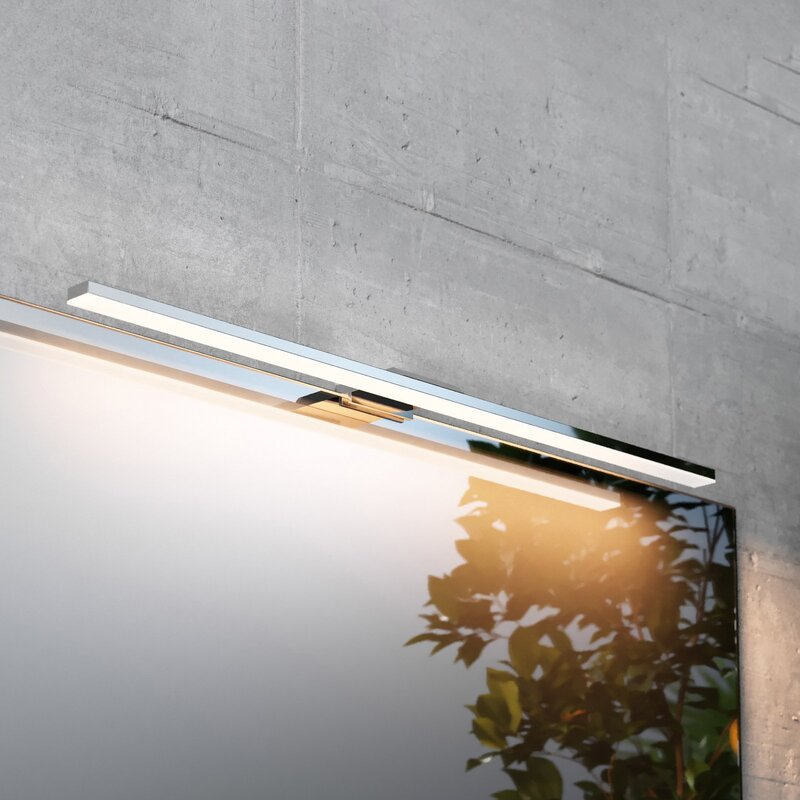 LED-Spiegelleuchte Triga IP44 chrom 60cm 4.000K Lampe Wandlampe Wandleuchte LED - 5903148518237