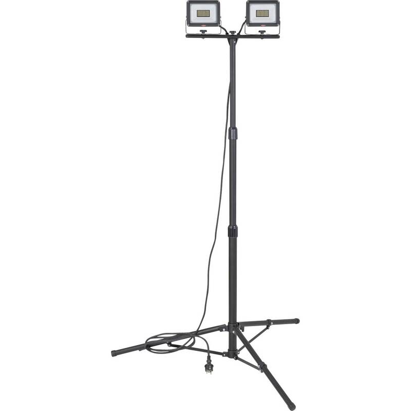 Brennenstuhl LED Baustrahler JARO 6060 T 4800lm höhenverstellbar schwarz 2x20W - 4007123684823