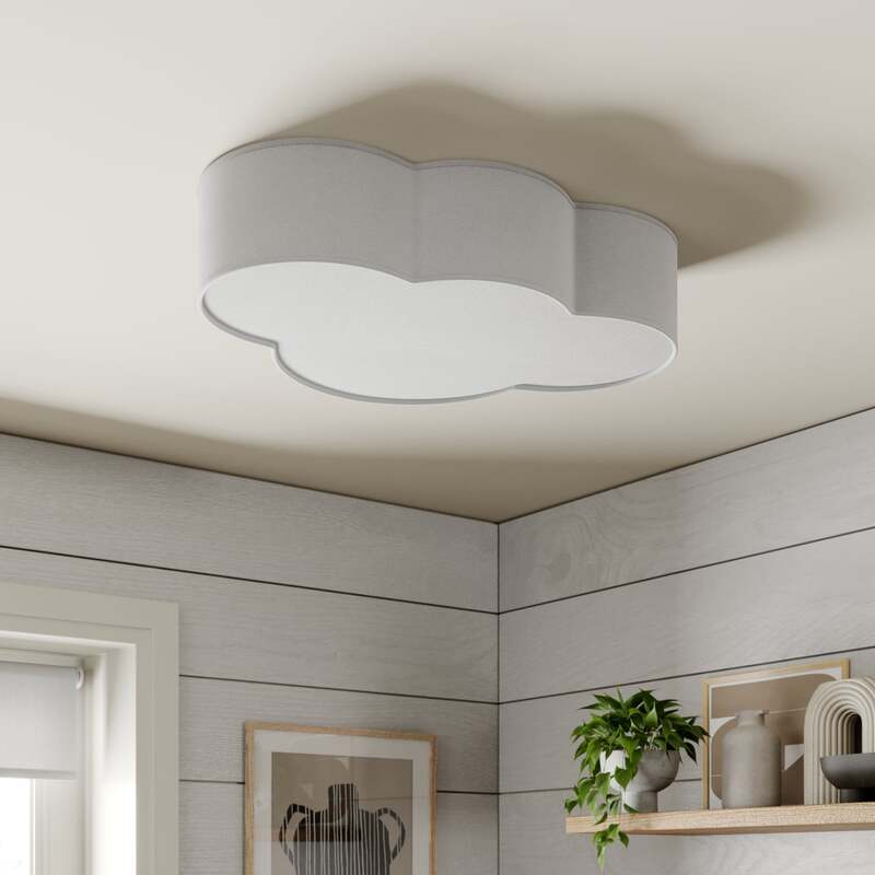 Deckenleuchte Cloud LED Lampe dimmbar 4-flg E27 weiß 62x48cm Made in Europe - 5901780515331