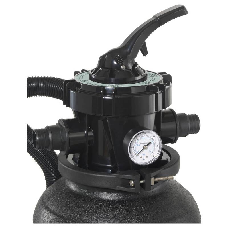 TOOLCRAFT Sandfilteranlage 7900l/h Wasserpumpe Poolpumpe 220V 250W IPX5 32mm - 4064161476001