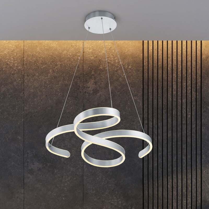 Trio Pendelleuchte Hängeleuchte Francis LED Lampe dimmbar warmweiß 72x68cm - 4017807445336