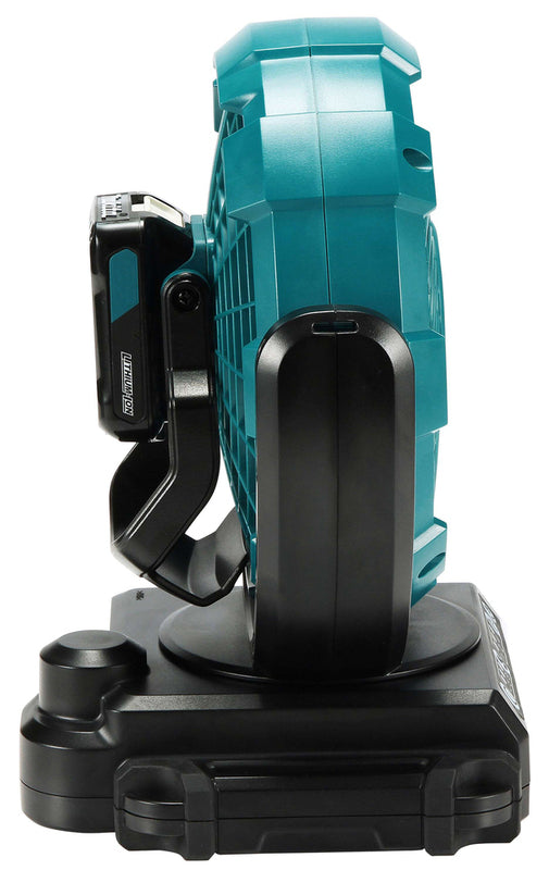 Makita Standventilator Ventilator Oszillation 3 Stufen Kunststoff türkis 284mm - 0088381865005
