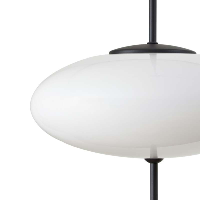Lindby Hängeleuchte Hikari LED Pendelleuchte Lampe dimmbar weiß Ø30cm 12,5cm - 4255830911132