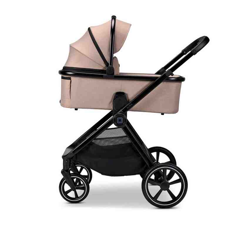 Moon Kombikinderwagen Kinderwagen AURA Sand Babywagen Einkaufskorb Wickeltasche - 4025583043875