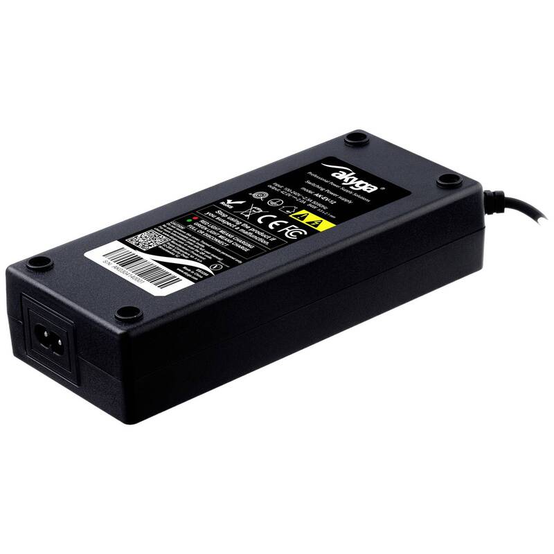 Akyga Ladegerät AK-EV-12 für E-Roller Fahrräder Skateboards 42V 84W schwarz - 5901720136923