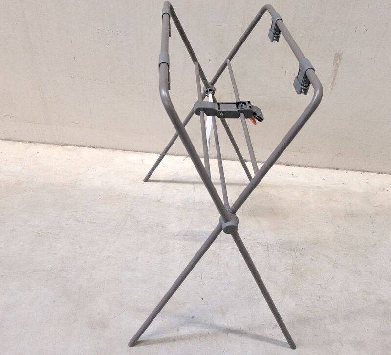 Stokke Flexi Bath Stand schwarz faltbar mit rutschfesten Füßen und Handtuchha... - 2000576967903