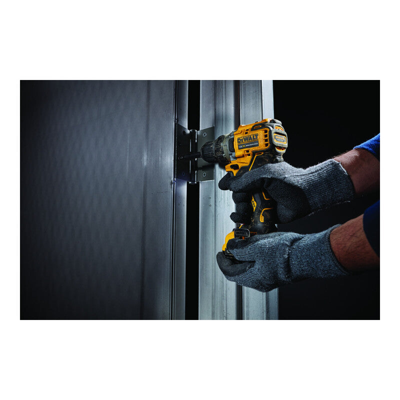 DeWalt Akku-Bohrschrauber DCD701D2-QW 12V 2Ah Schrauber Bohrschrauber schwarz - 5035048709832