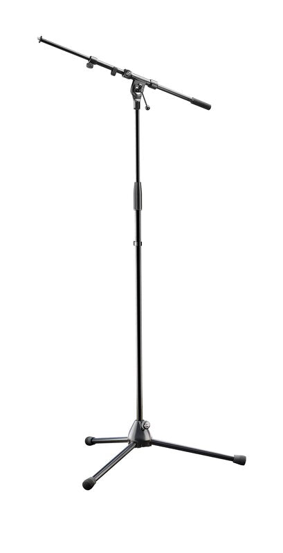 König & Meyer Mikrofon-Stativ KM-210/9 stabil höhenverstellbar schwarz 160,5cm - 4016842201419