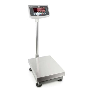 B-Ware KERN Plattformwaage EFC 100K-3 Edelstahl Wägeplatte 150kg 10g Ablesbarkeit mobil