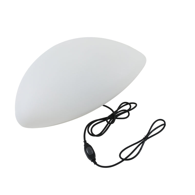 Lindby Außenleuchte Gartenleuchte Arani LED Lampe weiß Kunststoff IP65 60x40cm - 4251911774580