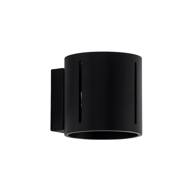 Wandleuchte Topa up/down dimmbar Wandlampe Aluminium schwarz 10x12cm IP20 - 5903282730229
