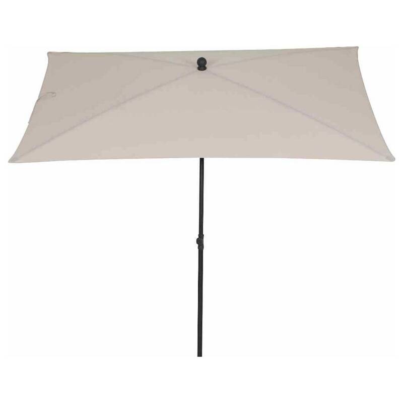 Siena Garden City Mittelstockschirm anthrazit/natur 210x140cm UPF 50+ - 4055938415750