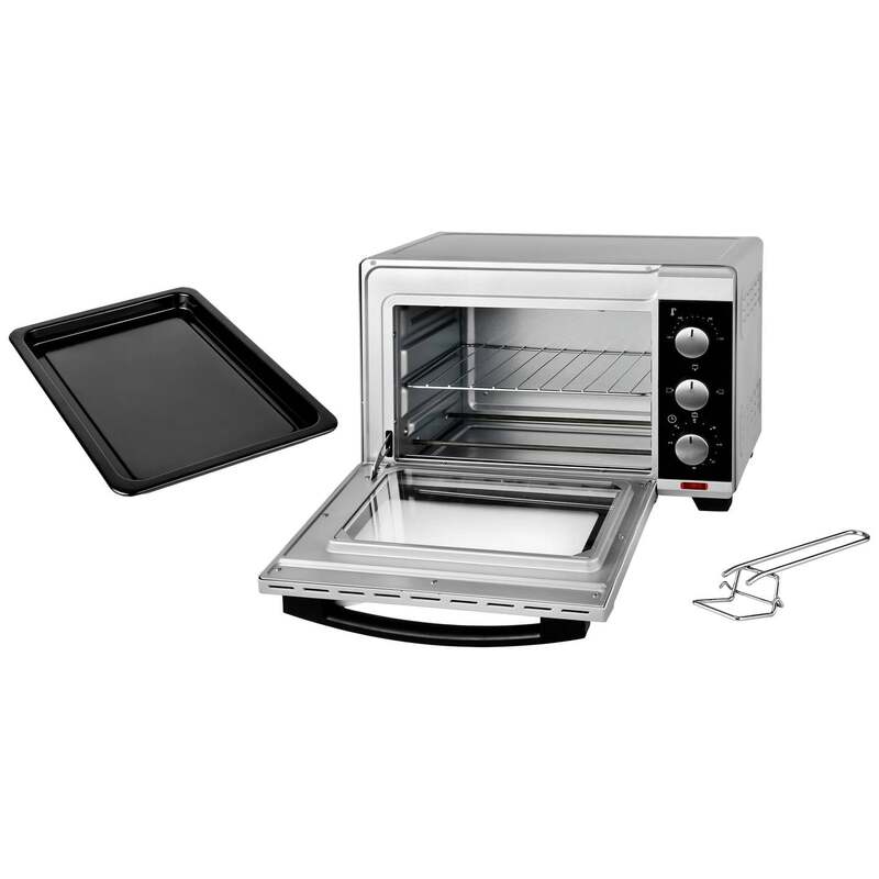 Kalorik Minibackofen Ofen Grillofen Silber Grillfunktion 19 Liter TKG OT 2011 SR - 5413346358011