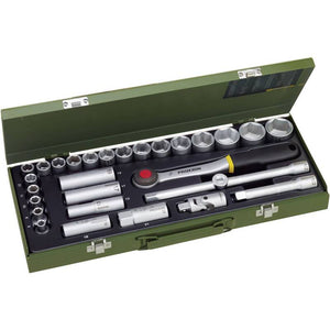 B-Ware Proxxon Industrial Steckschlüsselsatz Steckschlüssel Handwerkzeug 12,5 mm 29tlg