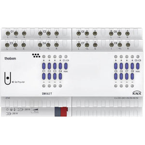 B-Ware Theben Dimmaktor Dimmer Schalter KNX Universal Mehrfarbig 8fach Lichtsteuerung