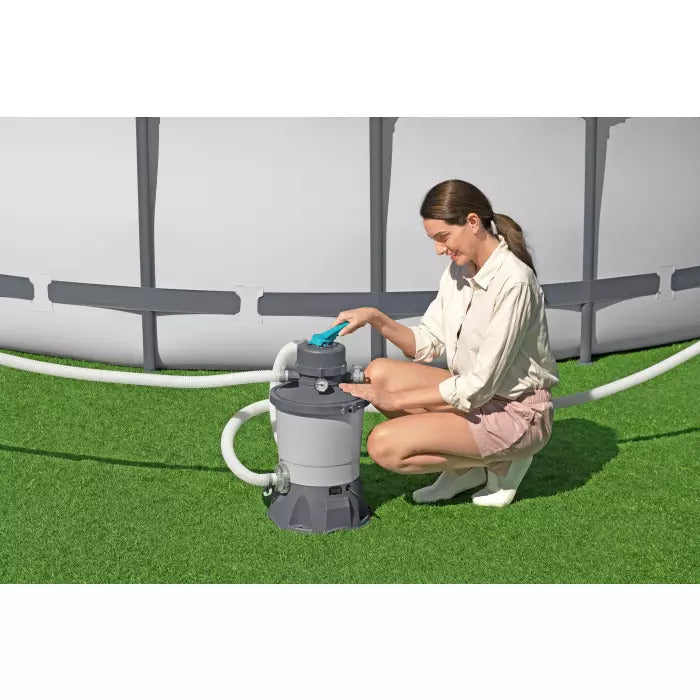 Bestway Poolpumpe Filterpumpe Umwälzpumpe 3596l/h für Aufstellpools Pumpe - 6941607361481