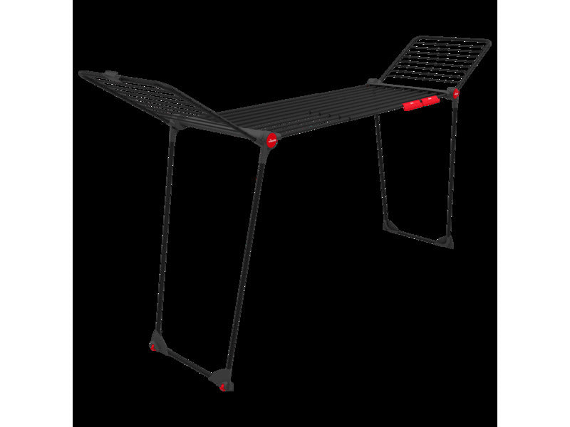 Vileda Wäschetrockner Infinity Flex Ultimate 30m Leinenlänge schwarz 122x50cm - 4023103254954