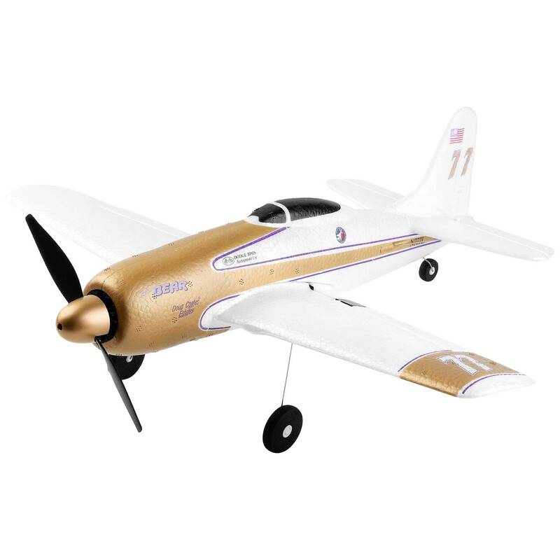 Amewi AMXFlight F8F Rare Bear RC Einsteiger Modellflugzeug Flugzeug Modell 383mm - 4260677956376