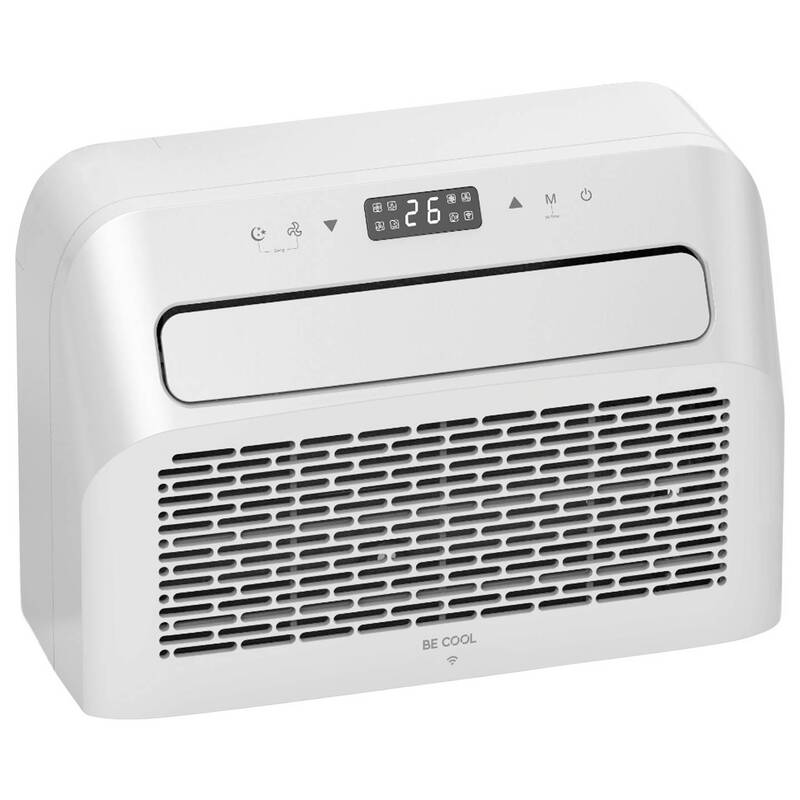 Be Cool Split-Klimagerät Klimaanlage 5000 BTU 1465W Wifi 12m² Weiß kompakt - 9005151009422