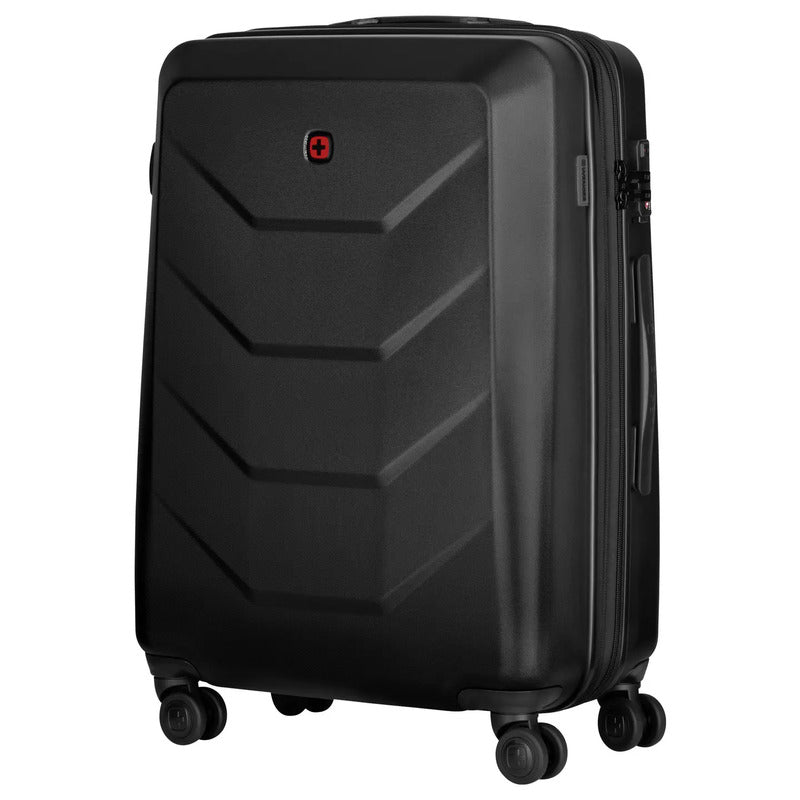 Wenger Schalenkoffer Trolley Prymo Medium Schwarz Reisekoffer 4 Rollen 450x650mm - 7611160242488