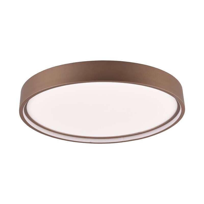 TRIO LIGHTING Deckenleuchte Lampe Doha LED CCT dunkelbraun Ø45cm 3260Lumen - 4017807575026