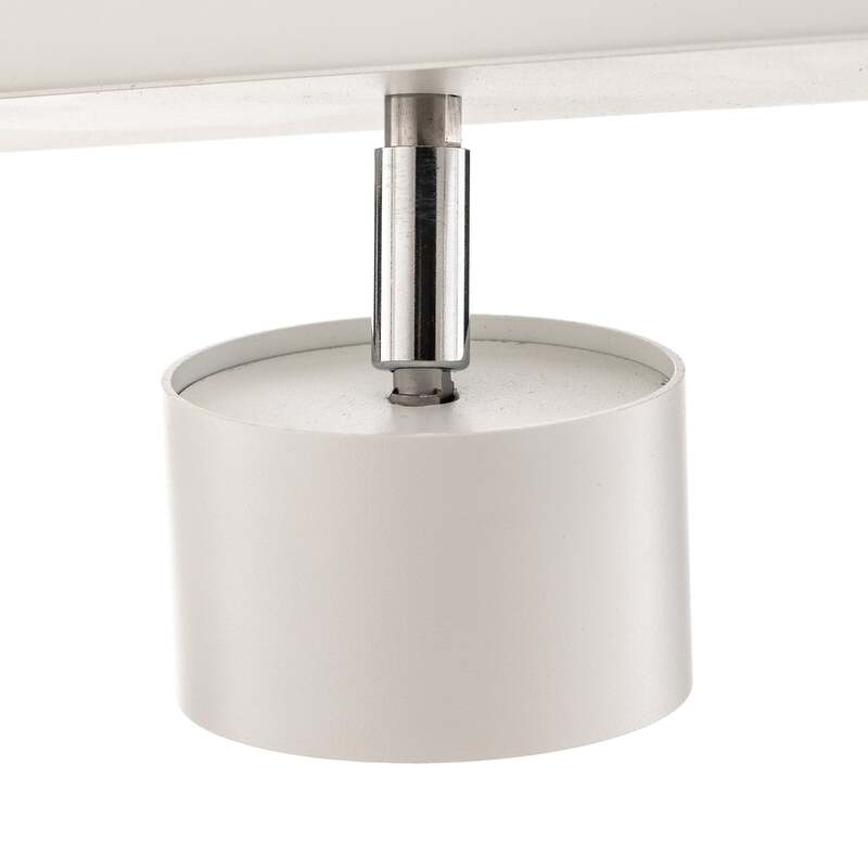 Euluna Deckenstrahler Cloudy Deckenlampe Wohnzimmerleuchte 5-flammig GX53 weiß - 5902693775980