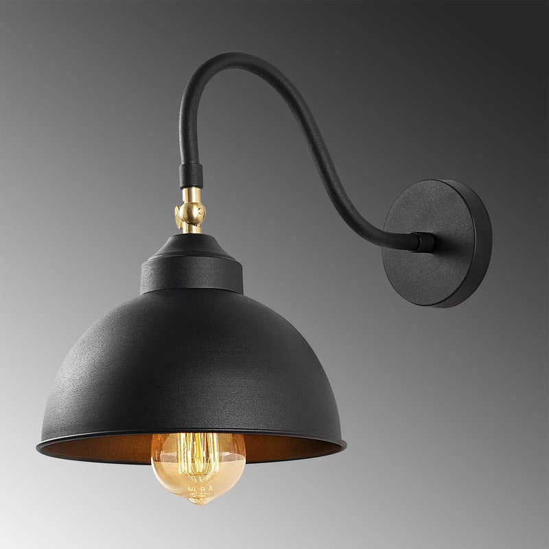 Opviq Wandleuchte Saglam 3742 justierbar schwarz Wandlampe Lampe Leuchte Spot - 8681875467949