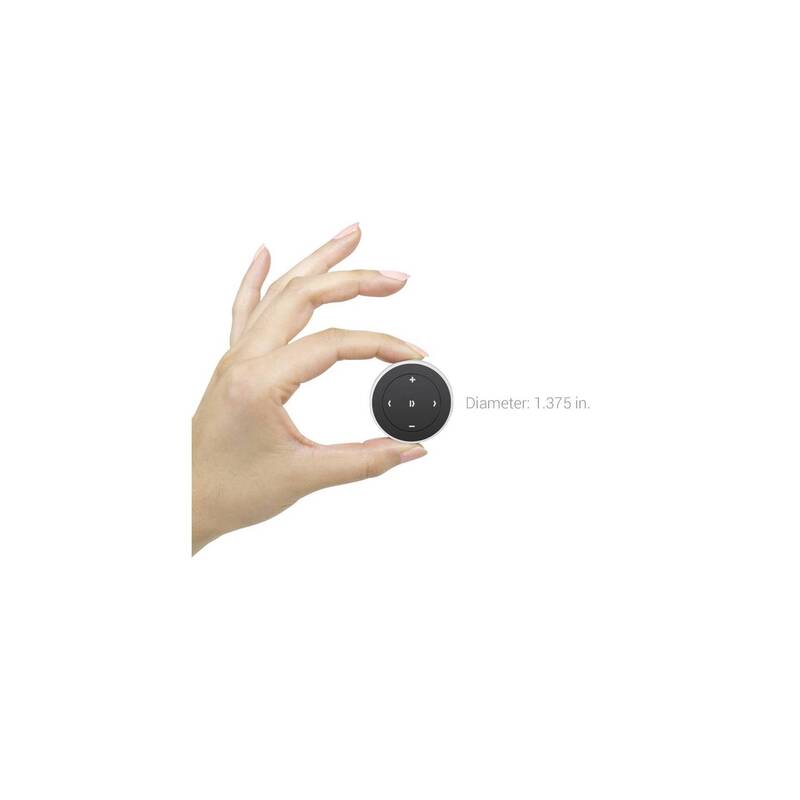 Satechi Media Button Bluetooth schwarz Halterung für Musiksteuerung unterwegs - 0879961004866