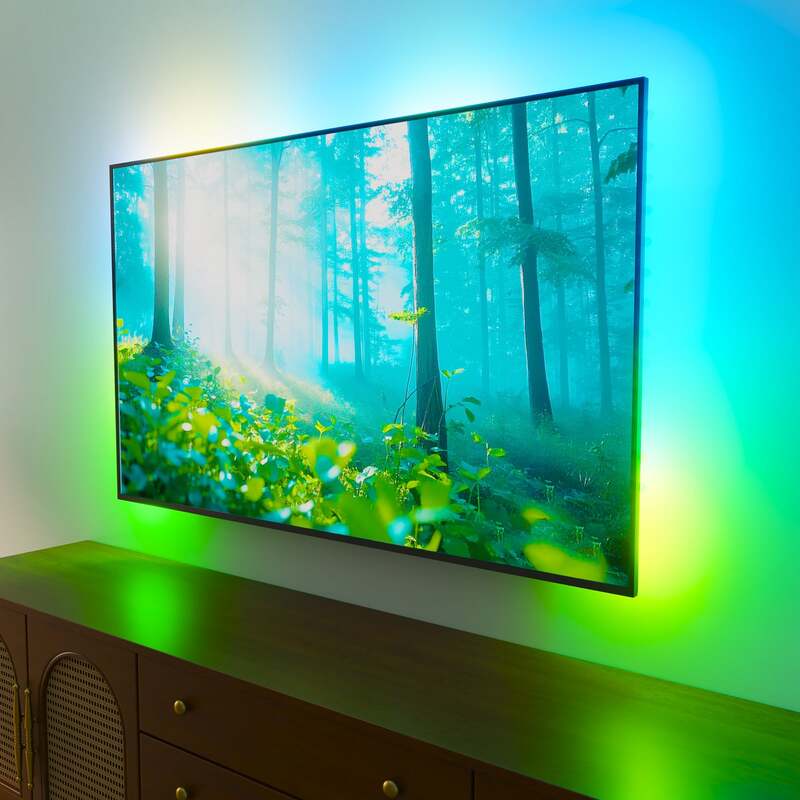 Calex Smart HDMI Sync Box Set RGBW mit LED-Streifen 250cm dimmbar weiß schwarz - 8712879164678