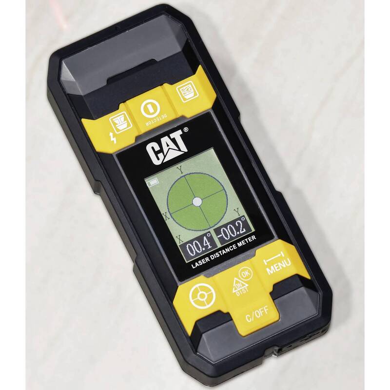 CAT MOS0041C 4 in 1 Laser-Entfernungsmesser mit Kreuzlinienlaser 40m - 4710025145117
