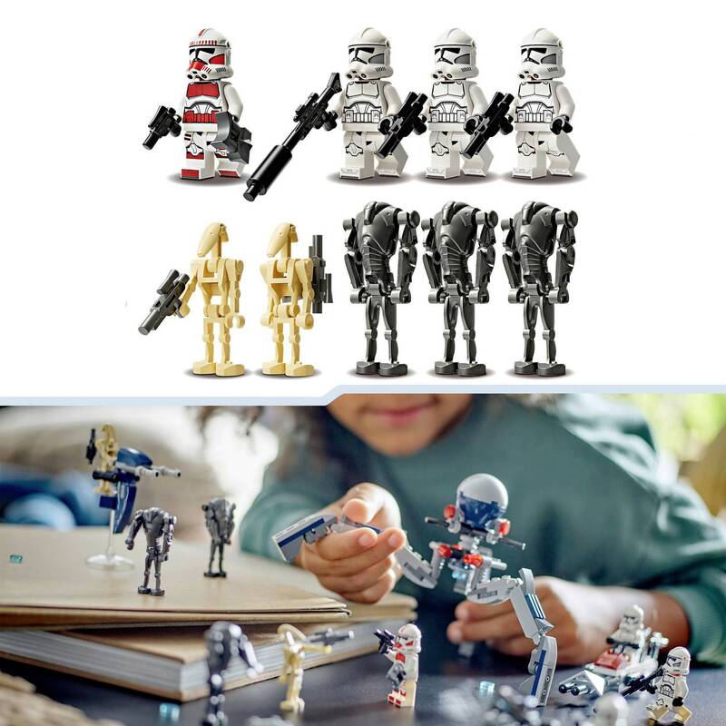 Clone Trooper & Battle Droid Battle Pack - 5702017584317