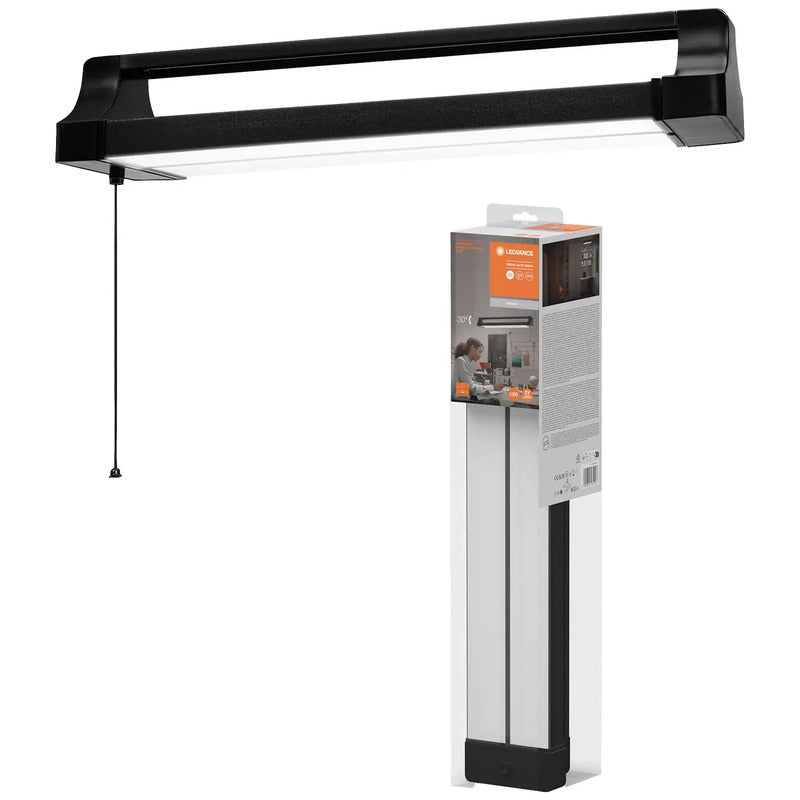 LEDVANCE Büro Plafonnier Leuchte rotierender Lichtkörper 24W 2700lm schwarz - 4099854185007