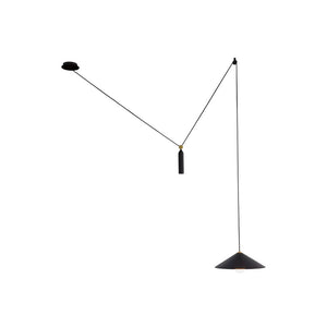 B-Ware Viokef Hängeleuchte Alto LED Pendelleuchte dimmbar schwarz höhenverstellbar