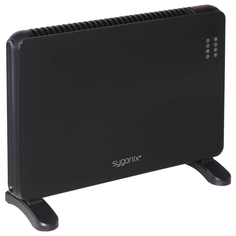 SYGONIX GLASKONVEKTOR ELEKTROH Heizgerät Heizung Raumheizung 2000W Weiß - 4064161407524