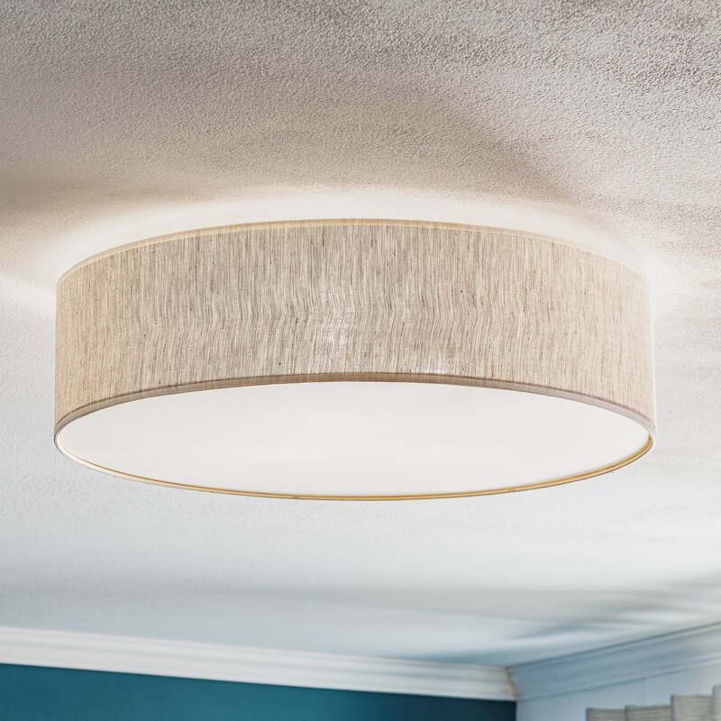 Deckenleuchte Leano grau dimmbar Deckenlampe LED Lampe Leuchte Ø 50cm - 5902693774990