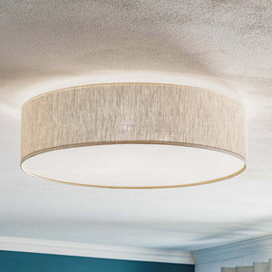 B-Ware Deckenleuchte Leano grau dimmbar Deckenlampe LED Lampe Leuchte Ø 50cm