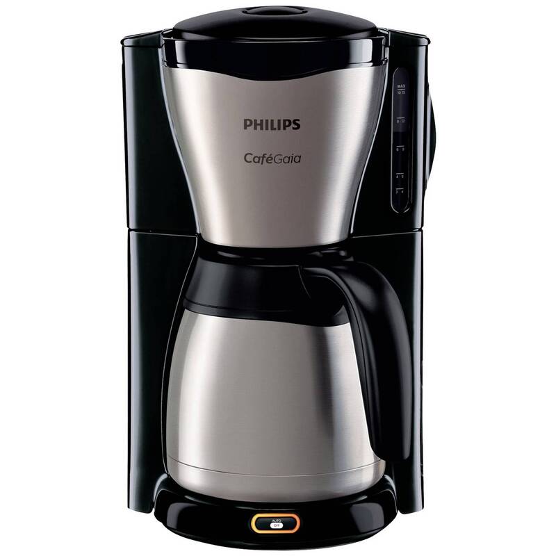 Philips Kaffeemaschine Café Gaia HD7548/20 Edelstahl Isolierkanne 15 Tassen - 8710103879978