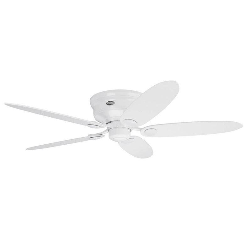 Hunter Ventilator Low Profile III weiß ahorn Deckenventilator 132cm bis 25m² - 0049694243775