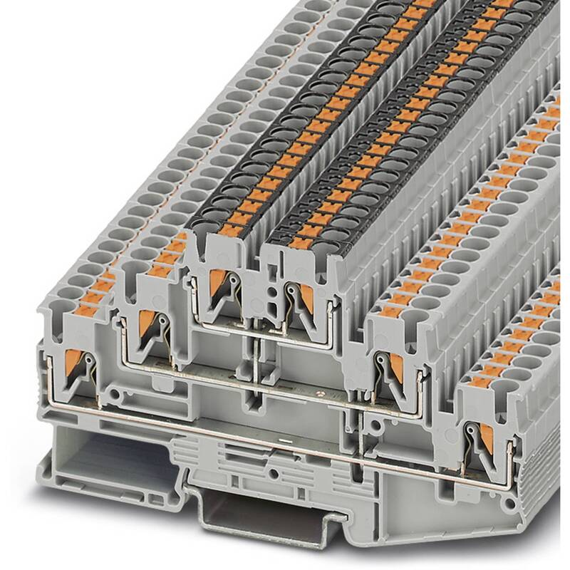 3210512 PHOENIX CONTACT Mehrstockklemme PT 2,5-3PV Potenzialverbinder Verbinder - 4046356422598