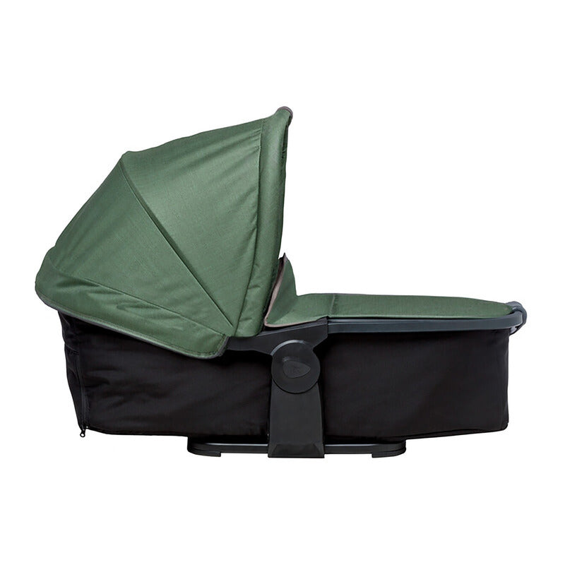 TFK Duo2 Kombi-Einheit Wanne Sitz Kinderwagen Olive grün Aufsatz Geschwister - 4260643474590