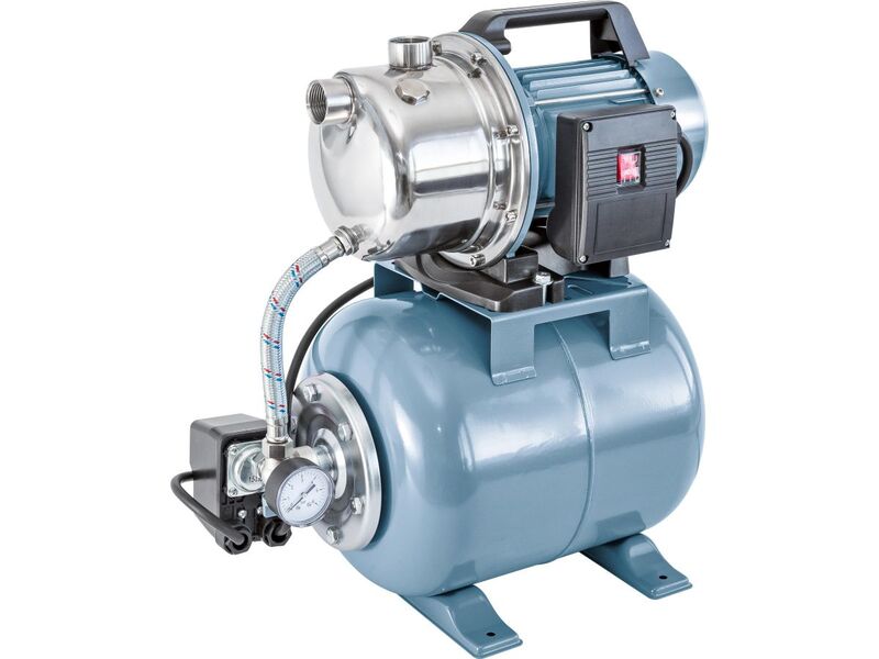 Hauswasserwerk 1100W HWW 4600/E Gartenpumpe Wasserpumpe Druckpumpe zuverlässig - 4007871186617