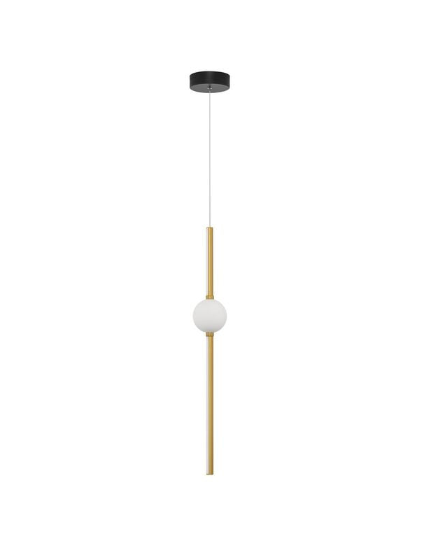 Nova Luce Pendelleuchte Hängeleuchte LED ACROBAT Schwarz Warmweiß dimmbar 13,6 W - 5212017440037
