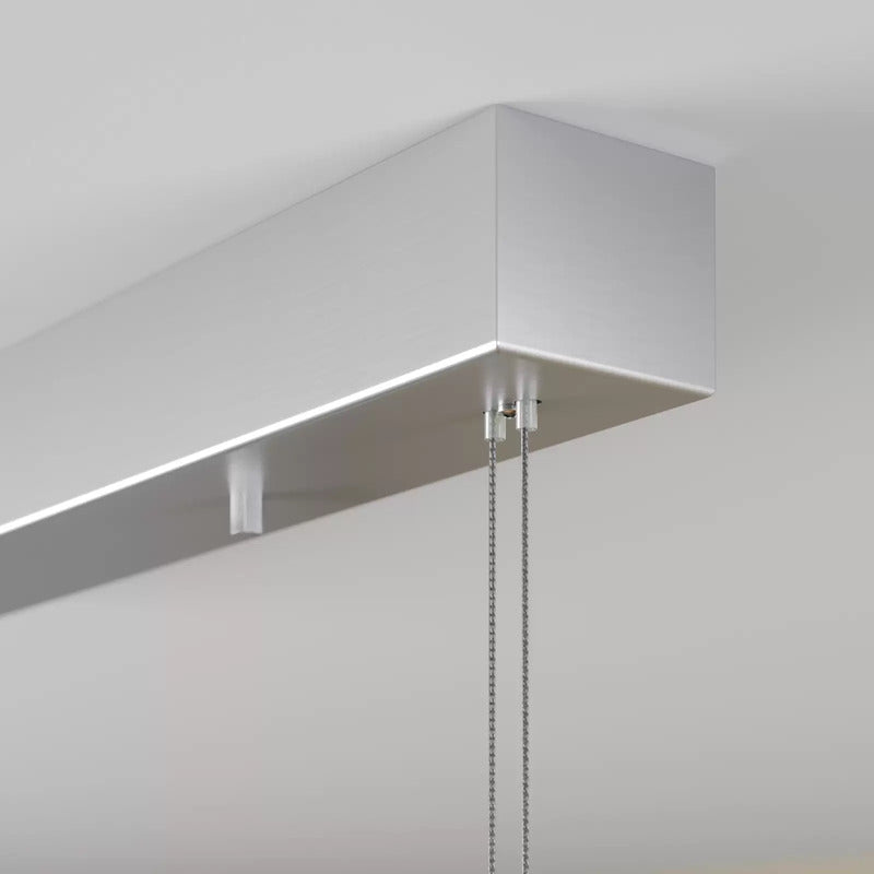 Pendellampe Hängeleuchte Lucande LED Arnik nickel matt dimmbar Metall Aluminium - 9621936