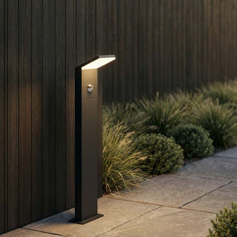 Lucande Grafitgraue LED-Wegeleuchte Außenleuchte Lampe Leuchte Nevio Gartenlampe - 6291106557091