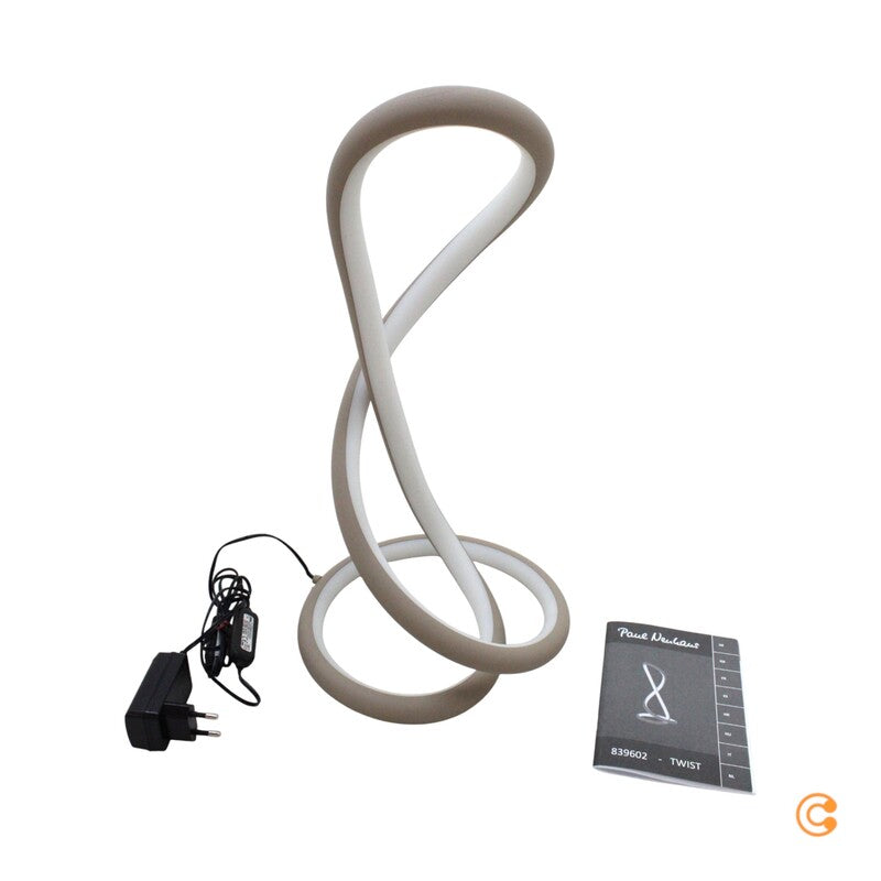 Paul Neuhaus Tischleuchte Lampe TWIST LED Sandfarben Wohnzimmer Schreibtisch - 4012248396025
