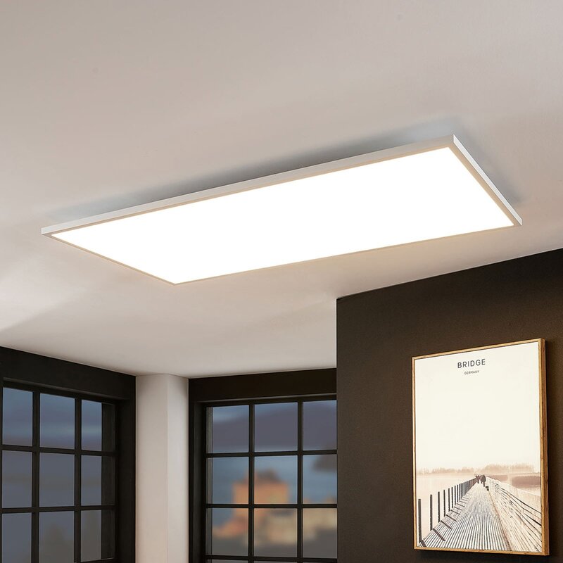 Arcchio LED Panel Deckenleuchte Flächenleuchte Fernbedienung weiß CCT RGB dim13 - 4251096553345