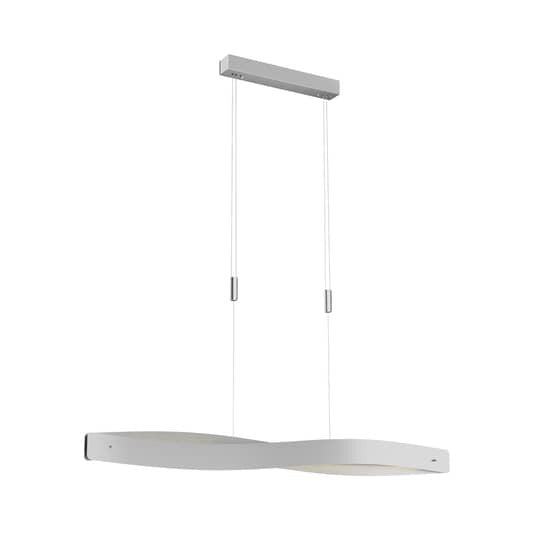Rothfels Lian LED-Hängeleuchte dimmbar alu matt Deckenlampe Pendelleuchte LED - 4251096532050