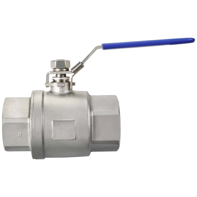 TRU COMPONENTS Kugelhahn Absperrhahn G Standard Kugelhahn Edelstahl Gas Medien - 4064161326917